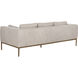 Burr Bali Bone Leather Sofa